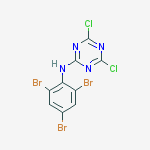1,3,5-Triazin-2-amine, 4,6-dichloro-N-(2,4,6-tribromophenyl)-