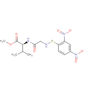 L-Valine, N-[N-[(2,4-dinitrophenyl)thio]glycyl]-, methyl ester