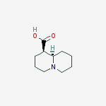 (1R,9aR)-Octahydro-2H-quinolizine-1α-carboxylic acid