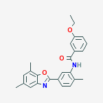 N-[5-(5,7-DIMETHYLBENZO[D]OXAZOL-2-YL)-2-METHYL-PHENYL]-3-ETHOXY-BENZAMIDE