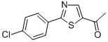 1-[2-(4-CHLOROPHENYL)-1,3-THIAZOL-5-YL]-1-ETHANONE