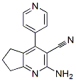 2-AMINO-6,7-DIHYDRO-4-(PYRIDIN-4-YL)-5H-CYCLOPENTA[B]PYRIDINE-3-CARBONITRILE