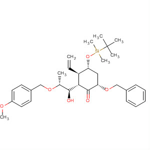 Cyclohexanone,4-[[(1,1-dimethylethyl)dimethylsilyl]oxy]-3-ethenyl-2-[(1R,2R)-1-hydroxy-2-[(4-methoxyphenyl)methoxy]propyl]-6-(phenylmethoxy)-,(2S,3R,4R,6S)-