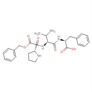 L-Phenylalanine, N-[N-[1-[(phenylmethoxy)carbonyl]-L-prolyl]-L-valyl]-