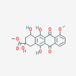 Methyl 2,4,5,12-tetrahydroxy-7-methoxy-6,11-dioxo-3,4-dihydro-1h-tetracene-2-carboxylate