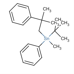 Stannane, (1,1-dimethylethyl)methyl(2-methyl-2-phenylpropyl)phenyl-