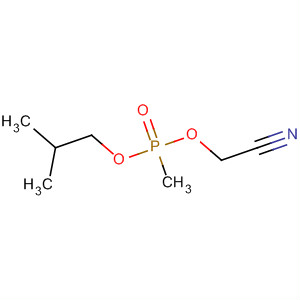 Phosphonic acid, methyl-, cyanomethyl 2-methylpropyl ester