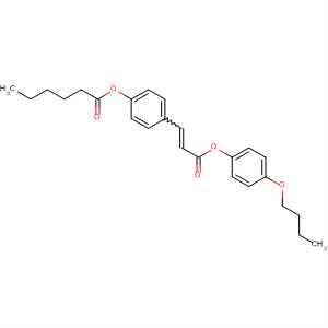 Hexanoic acid, 4-[3-(4-butoxyphenoxy)-3-oxo-1-propenyl]phenyl ester,(E)-