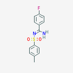 4-fluoro-n'-(4-methylphenyl)sulfonylbenzenecarboximidamide