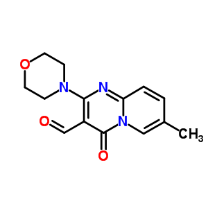 7-methyl-2-(morpholin-4-yl)-4-oxo-4H-pyrido[1,2-a]pyrimidine-3-carbaldehyde