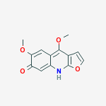 FURO[2,3,-B]QUINOLIN-7-OL, 4,6-DIMETHOXY-