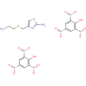 2-Thiazolamine, 4-[[(2-aminoethyl)thio]methyl]-, compd. with2,4,6-trinitrophenol (1:2)