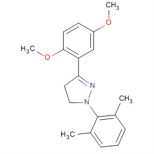 1H-Pyrazole,3-(2,5-dimethoxyphenyl)-1-(2,6-dimethylphenyl)-4,5-dihydro-