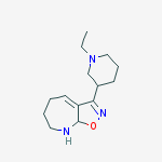 3-(1-ETHYL-PIPERIDIN-3-YL)-6,7,8,8A-TETRAHYDRO-5H-ISOXAZOLO[5,4-B]AZEPINE