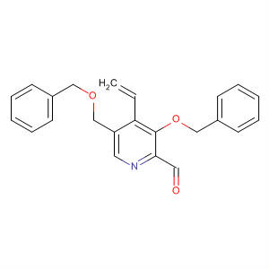 2-Pyridinecarboxaldehyde,4-ethenyl-3-(phenylmethoxy)-5-[(phenylmethoxy)methyl]-