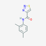 1,2,3-THIADIAZOLE-4-CARBOXAMIDE,N-(2,4-DIMETHYLPHENYL)-