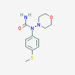 UREA, N-[4-(METHYLTHIO)PHENYL]-N-4-MORPHOLINYL-