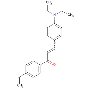 2-Propen-1-one, 3-[4-(diethylamino)phenyl]-1-(4-ethenylphenyl)-