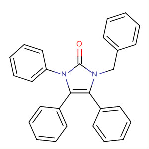 2H-Imidazol-2-one, 1,3-dihydro-1,4,5-triphenyl-3-(phenylmethyl)-