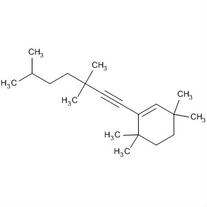 Cyclohexene, 3,3,6,6-tetramethyl-1-(3,3,6-trimethyl-1-heptynyl)-