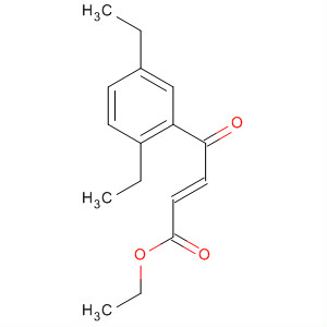 2-Butenoic acid, 4-(2,5-diethylphenyl)-4-oxo-, ethyl ester, (E)-