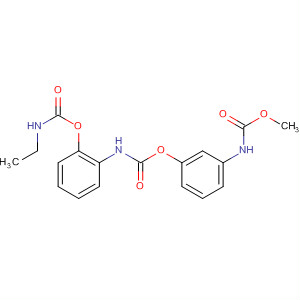 Carbamic acid, [[(ethylamino)carbonyl]oxy]phenyl-,3-[(methoxycarbonyl)amino]phenyl ester