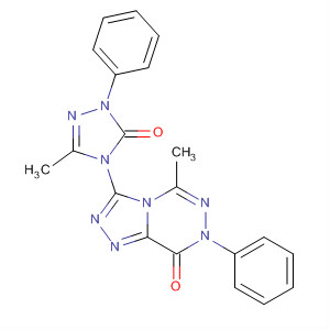 1,2,4-Triazolo[4,3-d][1,2,4]triazin-8(7H)-one,3-(1,5-dihydro-3-methyl-5-oxo-1-phenyl-4H-1,2,4-triazol-4-yl)-5-methyl-7-phenyl-