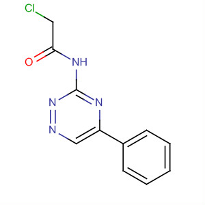 1,2,4-Triazin-3-amine, N-(2-chloroethyl)-5-phenyl-, 2-oxide