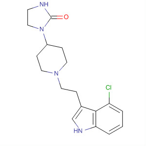 2-Imidazolidinone, 1-[1-[2-(4-chloro-1H-indol-3-yl)ethyl]-4-piperidinyl]-
