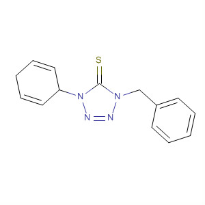 5H-Tetrazole-5-thione, 1,4-dihydro-1-phenyl-4-(phenylmethyl)-