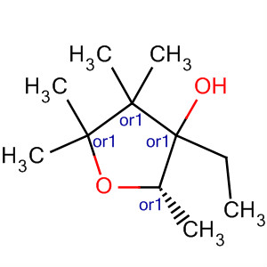 3-Furanol, 3-ethyltetrahydro-2,4,4,5,5-pentamethyl-, cis-
