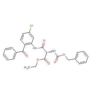 Alanine,3-[(2-benzoyl-5-chlorophenyl)amino]-3-oxo-N-[(phenylmethoxy)carbonyl]-, ethyl ester