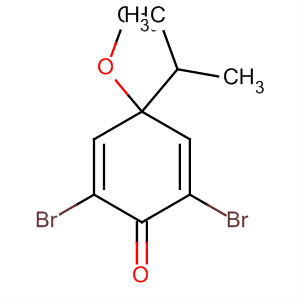 2,5-Cyclohexadien-1-one, 2,6-dibromo-4-methoxy-4-(1-methylethyl)-