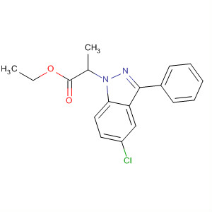 1H-Indazole-1-propanoic acid, 5-chloro-3-phenyl-, ethyl ester