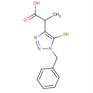 1H-1,2,3-Triazole-4-propanoic acid, 5-mercapto-1-(phenylmethyl)-