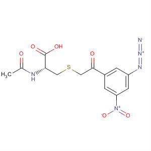 L-Cysteine, N-acetyl-S-[2-(3-azido-5-nitrophenyl)-2-oxoethyl]-