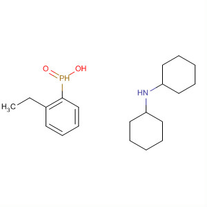 Phosphinic acid, ethylphenyl-, compd. withN-cyclohexylcyclohexanamine (1:1)