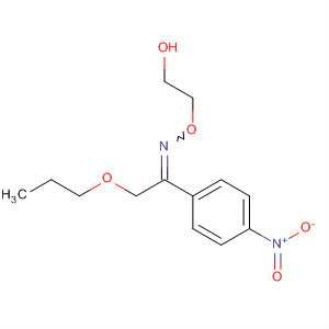 Ethanone, 1-(4-nitrophenyl)-2-propoxy-, O-(2-hydroxyethyl)oxime