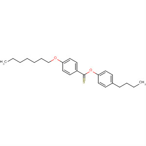 Benzenecarbothioic acid, 4-(heptyloxy)-, S-(4-butylphenyl) ester