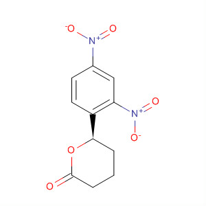2H-Pyran-2-one, 6-(2,4-dinitrophenyl)tetrahydro-, (R)-