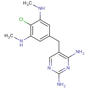 2,4-Pyrimidinediamine,5-[[4-chloro-3,5-bis(methylamino)phenyl]methyl]-
