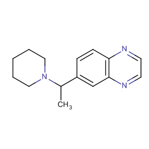 Quinoxaline, 6-[1-(1-piperidinyl)ethyl]-