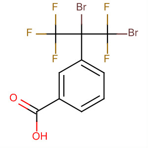 Benzoic acid, 3-[1-bromo-1-(bromodifluoromethyl)-2,2,2-trifluoroethyl]-