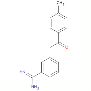 Benzenecarboximidamide, 3-[2-(4-methylphenyl)-2-oxoethyl]-