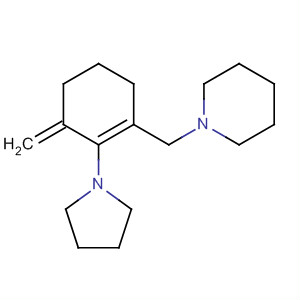 Piperidine, 1-[[3-methylene-2-(1-pyrrolidinyl)-1-cyclohexen-1-yl]methyl]-
