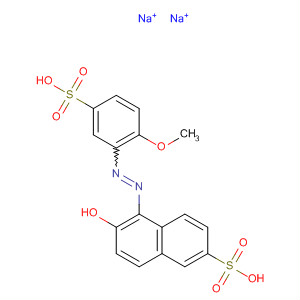 2-Naphthalenesulfonic acid,6-hydroxy-5-[(2-methoxy-5-sulfophenyl)azo]-, disodium salt