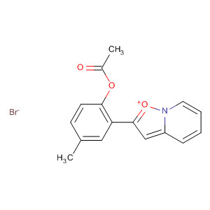 Isoxazolo[2,3-a]pyridinium, 2-[2-(acetyloxy)-5-methylphenyl]-, bromide