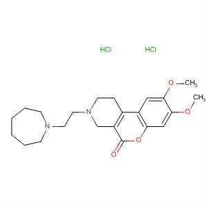 5H-[1]Benzopyrano[3,4-c]pyridin-5-one,3-[2-(hexahydro-1H-azepin-1-yl)ethyl]-1,2,3,4-tetrahydro-8,9-dimethoxy-, dihydrochloride