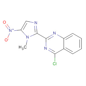 Quinazoline, 4-chloro-2-(1-methyl-5-nitro-1H-imidazol-2-yl)-