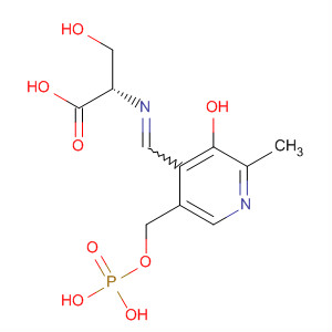 L-Serine,N-[[3-hydroxy-2-methyl-5-[(phosphonooxy)methyl]-4-pyridinyl]methylene]-